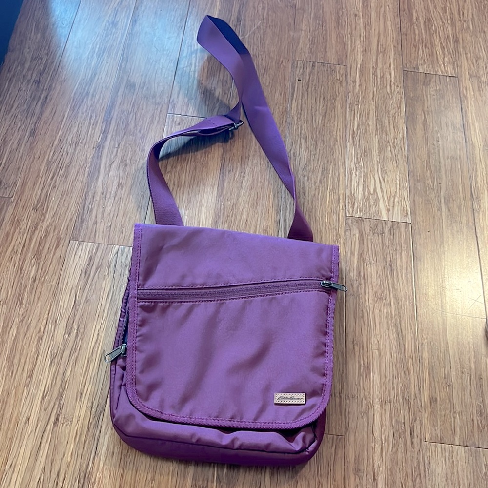 Eddie Bauer cross body messenger bag